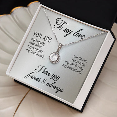 To My Love - Eternal Hope Necklace - Gift Set- SLDDL0080 - Sunshine Letters Co